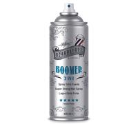 Beardburys HairSpray 2 en 1 Boomer | Laca Profesional para el Pelo Hombre, Mate con Fijación Extra Fuerte, 2 Acabados Concentrado y Nebulizado, Sin C.F.C - 400ml