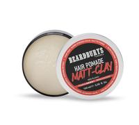 Beardburys Matt Clay Hair Pomade for Men, Strong Hold, Easy Wash Out 100ml | Strong hold styling clay with matte finish. Water-based formula that adds texture and volume. Easy wash out with no residue.
