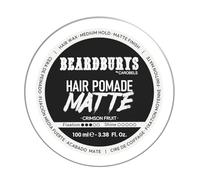 Beardburys Matt Clay Pomada para el cabello para hombres con fijación fuerte, acabado mate, arcilla de peinado a base de agua, aporta textura y volumen, fácil de lavar, sin residuos, 100 ml