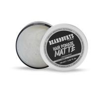 Beardburys Pomada para el cabello para hombres con fijación fuerte, acabado mate, arcilla de peinado a base de agua, aporta textura y volumen, fácil de lavar, sin residuos, 100 ml
