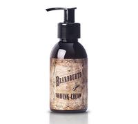 Beardburys Shaving Cream | Crema de Afeitar, Afeitado Pieles Sensibles, con Aloe Vera y Vitamina E. 150 ml