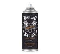 Beardburys Spray Limpiador para Cortapelos 5 en 1 Desinfectante, Lubricante, Refrigerante y Antióxido Profesional para Cortapelos y Recortadoras, Spray de Mantenimiento e Higiene para Barbería 400ml