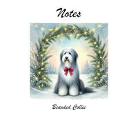 Bearded Collie Christmas: A cozy holiday journal with a different Bearded Collie on every page