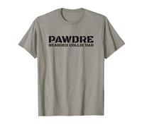 Bearded Collie Dog Dad Owner Distressed Text Camiseta