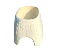 Bearded Dragon Cave | 2 In 1 Ceramic Easy To Clean Reptile Shelter - Lizard Cave | For Home Indoor Leopard Geckos Snakes Lizards Spiders