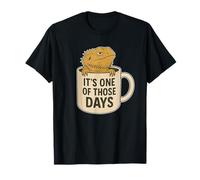 Bearded Dragon Coffee apparel and gear, One of Those Days Camiseta