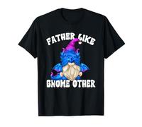 Bearded Dragon Dad GNOME For Dragon Lover For Fathers Day Camiseta