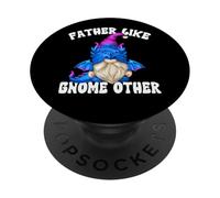 Bearded Dragon Dad GNOME For Dragon Lover For Fathers Day PopSockets PopGrip Adhesivo