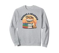 Bearded Dragon Design Youth Lizard Gift Clothing Pocket Sudadera