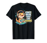 Bearded Dragon Gaming Reptiles Can't Hear You I'm Gaming Camiseta