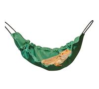 Bearded Dragon Hammock, Chameleons Swinging Bed, 13.78x7in Portable Tank Accessories, Versatile Reptile Habitat, Soft Lounger Swing Bed, for Iguanas, Axolotls, Anoles, Snakes