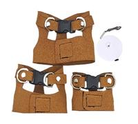 Bearded Dragon Harness, Leash Set Escape, 4.72x4.72in Proof Lizard Traction Strap, Comfortable Reptile Amphibian Harness for Crested Geckos, Lizardos, Safe Outdoor Exploration