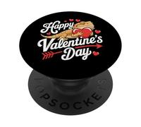 Bearded Dragon Valentine's Day Lover Saint Valentine PopSockets PopGrip Adhesivo