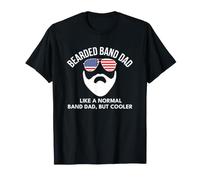 Bearded Marching Band Dad Camiseta
