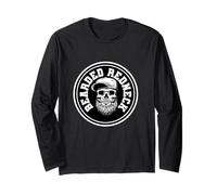 Bearded Redneck Lifestyle Rugged Bold and Proud Manga Larga