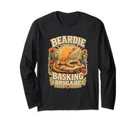 Beardie BASKING Brigade Dragón Barbudo Sol Manga Larga