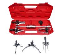 Bearing Puller, Splitter Kit, Sturdy Inner Outer Removal Tool Set Disassembly Jobs, Reliable Gear Accessories with Case, Extractor Equipment for Beginners Enthusiasts Professionals