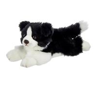 Bearington Dog Animal Realistic Border Border Border Collie Shep lindo para nios nios y nias - 13 """" ""