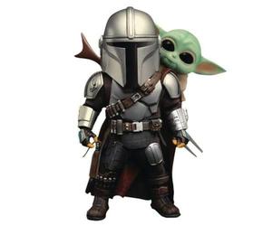 Beas kingdom Figura Star Wars The Mandalorian y The Child - Figura The Mandalorian - Coleccion Star Wars - Regalos Star Wars