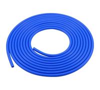 BEASAFY Manguera de vacío de 5 m, tubo de silicona de 8 mm, diámetro interior de 4 mm, azul, resistente a altas temperaturas, para automoción