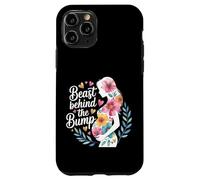 Beast Behind The Bump Padre Padre Marido bebé - Carcasa para iPhone 11 Pro