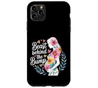 Beast Behind The Bump Padre Padre Marido bebé - Carcasa para iPhone 11 Pro MAX