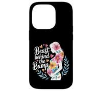 Beast Behind The Bump Padre Padre Marido bebé - Carcasa para iPhone 14 Pro