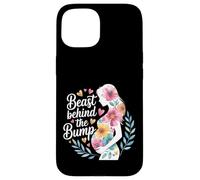 Beast Behind The Bump Padre Padre Marido bebé - Carcasa para iPhone 15