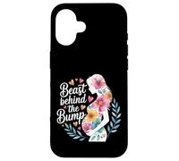 Beast Behind The Bump Padre Padre Marido bebé - Carcasa para iPhone 16
