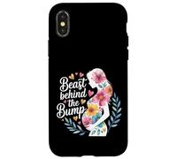 Beast Behind The Bump Padre Padre Marido bebé - Carcasa para iPhone X/XS