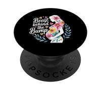Beast Behind The Bump Padre Padre Marido bebé - PopSockets PopGrip Adhesivo
