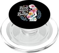 Beast Behind The Bump Padre Padre Marido bebé - PopSockets PopGrip para MagSafe