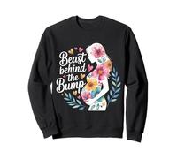 Beast Behind The Bump Padre Padre Marido bebé - Sudadera