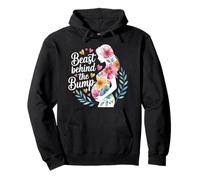 Beast Behind The Bump Padre Padre Marido bebé - Sudadera con Capucha