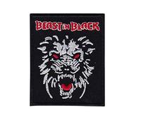 Beast In Black Metal Band parche patch bordado con logotipo para planchar de hierro en apliques