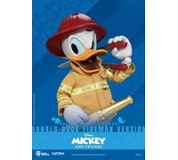 Figura de personaje detallada y divertida del bombero Donald Duck de BK Dynamic