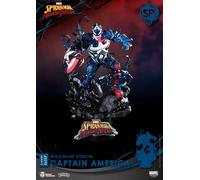 Beast Kingdom D-Stage Max Venom Captain América 065SP Edición