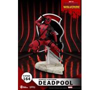 Beast kingdom - deadpool & wolverine - d-stage - estatua de deadpool