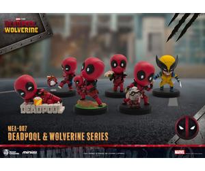 Beast kingdom deadpool & wolverine series mea-087 mini egg attack figu
