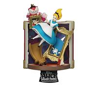 Beast Kingdom Disney - Diorama-077 - Livre Histoire - Alice aux Pays Des Merveilles