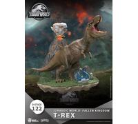 Beast kingdom - jurassic world fallen kingdom ds-122 t-rex 6 d statue