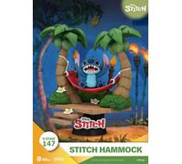 Beast kingdom lilo & stitch: stitch in hammock ds-147 d-stage series e