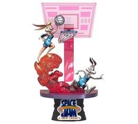 Beast Kingdom Toys Figura Dstage Space Jam 2 Lola Bunny y Bugs Bunny Diorama - Figura Lola Bunny y Bugs Bunny - Colección Space Jam - Licencia Oficial