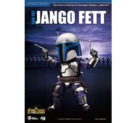 Beast Kingdom Toys Star Wars Episodio II - Figura de Egg Attack Jango Fett BK Exclusive 16 cm