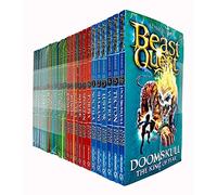 Beast Quest Colección de 24 libros, series 7 - 10 de Adam Blade (¡Noctila, Doomskull, Ursus, Torpix, Balisk, Bloodboar, Convol, Carnivora y MÁS!)
