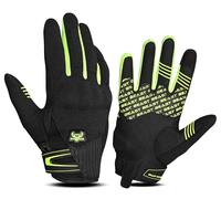 BEAST RAGE Guantes de moto de verano - Guantes de equitación con pantalla táctil transpirables para hombres y mujeres, guantes de correr off-road ligeros con protectores de dedos, agarre