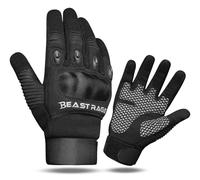 BEAST RAGE Guantes de moto para hombre para pantalla táctil, guantes de moto para mujer, guantes protectores de equitación para motocicleta, carretera, ciclismo, excursiones offroad, carreras