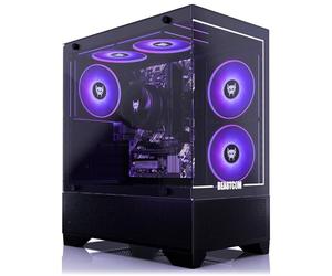 BEASTCOM Q3 Essential Gaming, Gaming PC, AMD Ryzen 5 6X4,20GHz 12 Threads, 4K Vega Radeon Gráfico, 16GB RAM, 1TB SSD, WiFi, Windows 11 Pro