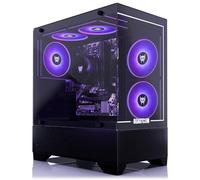 BEASTCOM Q3 Gaming PC, AMD Ryzen 5 5600GT, gráficos 4K Vega Radeon, 16Go RAM, 1To M.2 NVMe, 500 W 80PLUS PSU, WiFi, PC Gaming