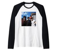 Beastie Boys Licenciado A Enfermo 1986 por Phil Nicholls Camiseta Manga Raglan